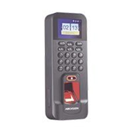 DS-K1T804AEF BIOMETRICO WIFI DE ACCESO Y ASISTENCIA HIKVISION COMPATIBLE HIK-CONNECT (P2P) / SOPORTA BIOMETRICO ESCLAVO RS-485 /