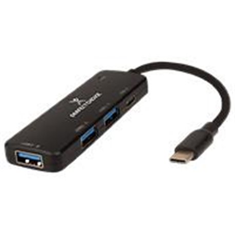 PC-171652 HUB USB TIPO C - 3 PUERTOS USB-A + 1 PUERTO USB-C PERFECT CHOICE