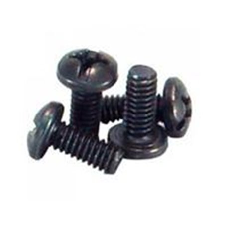 NORTH709-BKL JUEGO DE TORNILLERIA NORTH SYSTEM/ 12/24 X 1/2/ 50 PZAS NEGRO LISO