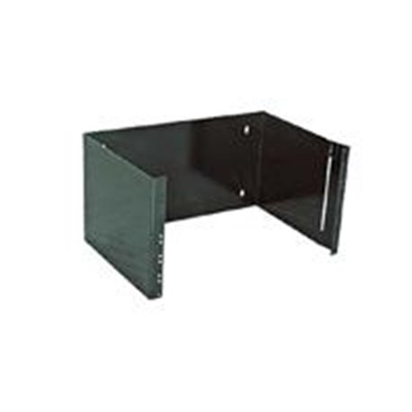 NORTH732-BKL BRACKET DE PARED NORTH SYSTEM 6 U.R. 19 PULGADAS 330 MM DE PROFUNDIDAD CALIBRE 18 COLOR NEGRO