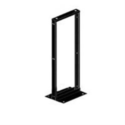 NORTH005-BKL RACK NORTH SYSTEM 21 U.R. 2 POSTES 19 PULGADAS ALUMINIO LIGERO NEGRO LISO
