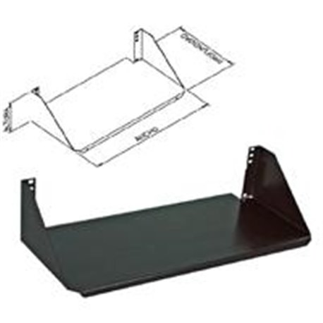 NORTH054-BKL CHAROLA NORTH SYSTEM PARA TECLADO 19 PULGADAS X 10 PULGADAS ACERO COLOR NEGRO