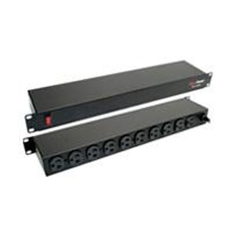 CPS1215RM PDU CYBERPOWER (CPS1215RM) 10 SALIDAS 5-15R-POSTERIORES-, 120V, 1U. 3 AÑOS DE GARANTIA.