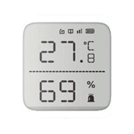 DS-PDTPH-E-WB DETECTOR DE TEMPERATURA Y HUMEDAD HIKVISION DS-PDTPH-E-WB (AX PRO) INALáMBRICO / 2.7 DE TAMAñO / USO EN INTERIOR /