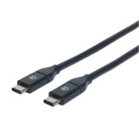 354899 CABLE USB,MANHATTAN,354899,-C V3.2, C-C  0.5M 10GBPS, 60W