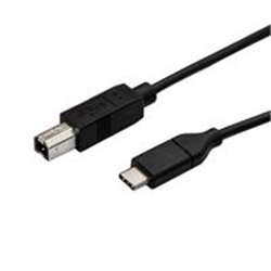 USB2CB3M CABLE DE 3M USB-C A USB-B DE IMPRESORA - CABLE ADAPTADOR USB TIPO C A USB B