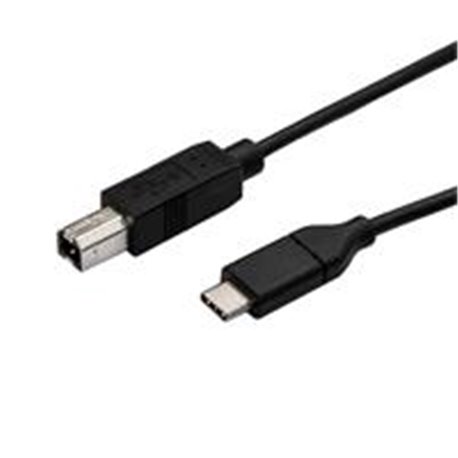 USB2CB3M CABLE DE 3M USB-C A USB-B DE IMPRESORA - CABLE ADAPTADOR USB TIPO C A USB B