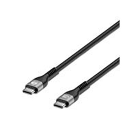 356367 CABLE USB-C,MANHATTAN,356367, 2 M , USB2.0 240 W / PD 3.1, TIPO-C EPR (EXTENDED POWER RANGE)