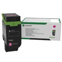 75M4HM0 TONER LEXMARK 75M4HM0 MAGENTA, ALTO RENDIMIENTO 8800 PAGINAS, PARA CS531, CX532