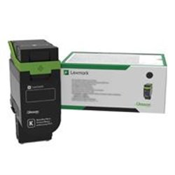 75M4HK0 TONER LEXMARK 75M4HK0 NEGRO, ALTO RENDIMIENTO 15800 PAGINAS, PARA CS531, CX532