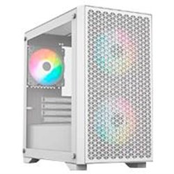 BR-938860 GABINETE GAMER BALAM RUSH / MINI TORRE / CARBONO AIRCOOL 4000A / MICRO-ATX, MINI-ATX / 3 VENTILADORES ARGB /PANEL IZQ 