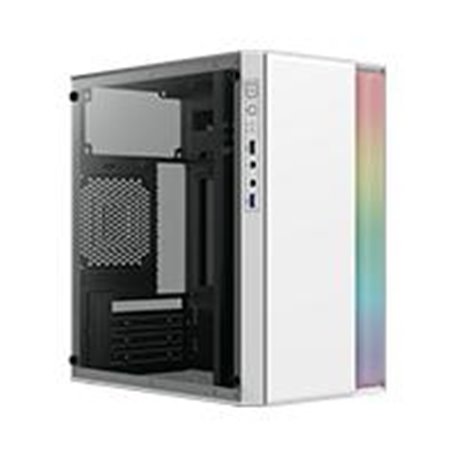 AC-935760 GABINETE ACTECK FUSION II GI440 / MINI TORRE / MICRO ATX, MINI ITX / FUENTE DE PODER 500W / PANEL ACRILICO / METAL / B