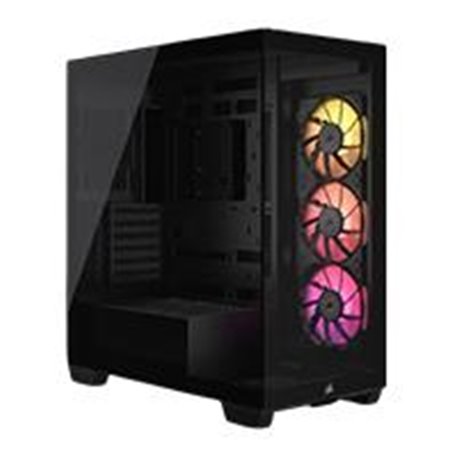 CC-9011280-WW GABINETE CORSAIR ICUE LINK 3500X RGB / SEMI- TORRE / ATX / GAMER / BLACK (CC-9011280-WW)