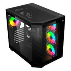 BR-938679 GABINETE GAMER BALAM RUSH TANK MASTER 9600TB / MEDIA TORRE / ATX - MICRO ATX - ITX / PANELES REMOVIBLES CRISTAL TEMPLA