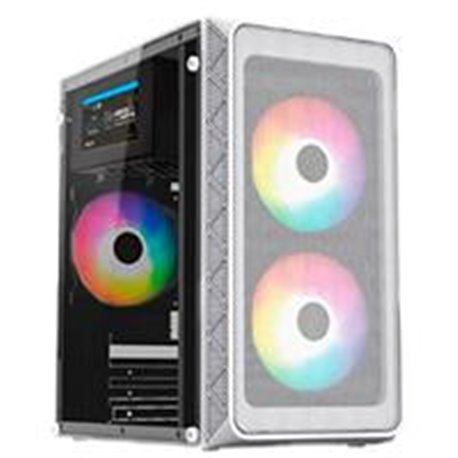 AC-939256 GABINETE ACTECK DOOM PRO MESH GI730M / MINI TORRE / MINI ITX, MICRO ATX / FUENTE DE PODER 600 W / PANEL CRISTAL TEMPLA