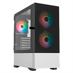BR-938914 GABINETE GAMER BALAM RUSH NITROX AIRCOOL 5500 ABW / MEDIA TORRE / ATX, M-ATX, MINI ITX / VENTILADOR ARGB / PANEL REMOV