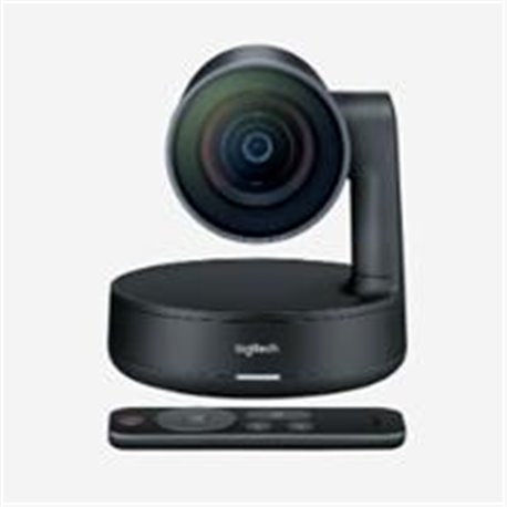 960-001226 CAMARA RALLY PTZ LOGITECH PREMIUM 4K 30FPS CONTROL AUTOMATICO ZOOM FHD 15X CAMPO VISUAL 90°. VIDEOCONFERENCIA.