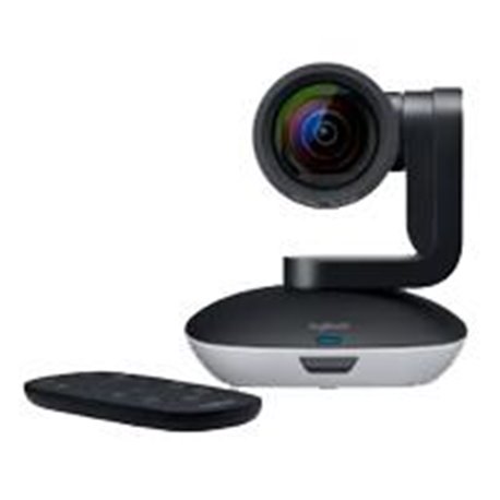 960-001184 CAMARA PTZ PRO 2 LOGITECH FHD 1080P ZOOM 10X HD CAMPO VISUAL 90° IDEAL PARA AULAS AUDITORIOS Y SALAS GRANDES. VIDEOCO