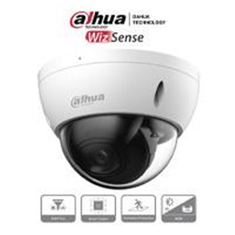 DH-IPC-HDBW2441E-S CAMARA IP/DAHUA/IPC-HDBW2441E-S/DOMO ANTIVANDALICA DE 4 MP/ WIZSENSE/ 102 GRADOS DE APERTURA/ IR 30M/ SMD PLU