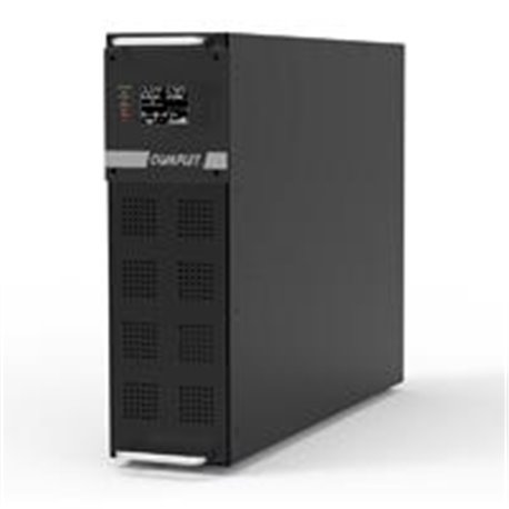 UPS-1-094 UPS 3KVA 3000VA/3000W ON LINE SENOIDAL DOBLE CONVERSION ALTA FRECUENCIA SIGNAL. GABINETE TORRE/RACK. 220V ENTRADA/SALI