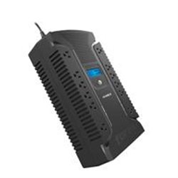 HT-650LCD UPS INTERACTIVO FORZA HT-650LCD 650VA/390W, 12 SLDS, COAX, USB, SOBREMESA-120V