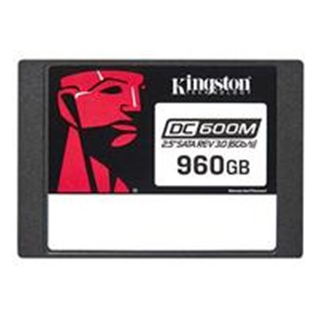 SEDC600M/960G UNIDAD DE ESTADO SOLIDO SSD KINGSTON DC600M 960GB ENTERPRICE SATA 2.5 LECT.560/ESCR.470MBS PARA SERVIDOR SEDC600M/