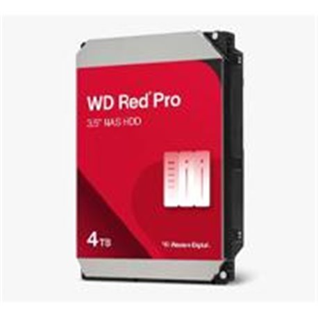 WD4005FFBX DISCO DURO INTERNO WD RED PRO 4TB 3.5 ESCRITORIO SATA3 6GB/S 256MB 7200RPM 24X7 HOTPLUG NAS 1-16 BAHIAS WD4005FFBX