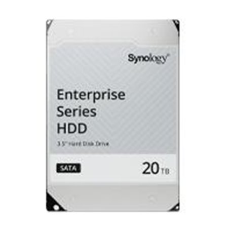 HAT5310-20T DISCO DURO INTERNO SYNOLOGY ENTERPRISE 3.5 20TB SATA3 6GB/S 7200RPM 512 MB HOT-PLUG COMPATIBLE SOLO PARA EQUIPOS SYN