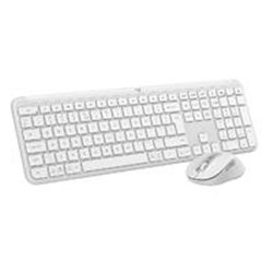 920-012594 TECLADO/MOUSE LOGITECH MK950 SIGNATURE SLIM INALAMBRICO USB BOLT BLANCO