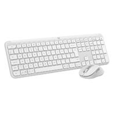 920-012594 TECLADO/MOUSE LOGITECH MK950 SIGNATURE SLIM INALAMBRICO USB BOLT BLANCO