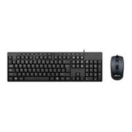 TZACCBA01 TECLADO/MOUSE TECHZONE TZACCBA01 ALAMBRICO USB NEGRO