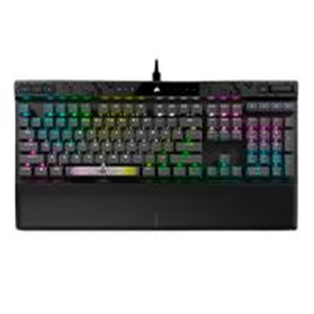 CH-910961G-NA TECLADO CORSAIR K70 MAX RGB/MAGNÉTICO-MECÁNICO/ LED RGB RETROILUMINADO/ CORSAIR MGX /GRIS/TECLAS PBT NEGRAS/ (CH-9