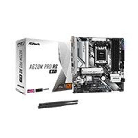 A620M PRO RS WIFI MB ASROCK A620M PRO RS WIFI/AMD AM5/96 GB DDR5 7200MHZ/1 PCIE 4.0X16/4 SATA3/2 HYPER M.2/1 M.2/5 USB 3.2/2 USB