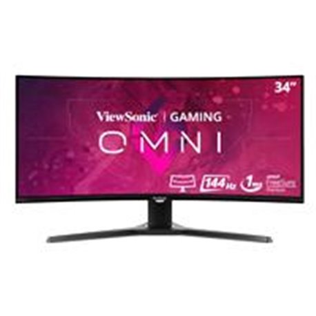 VX3418-2KPC MONITOR LED VIEWSONIC GAMER 34 PULGADAS 21:9/ WQHD 3440X1440P / HDMI 2.0/ DISPLAY PORT/ FREESYNC  PREMIUM/ CURVO 150