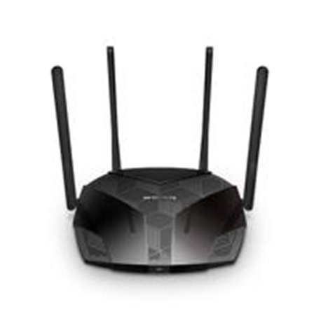 MR80X ROUTER | MERCUSYS | WIFI 6 | AX3000 DOBLE BANDA,2402 MBPS (5 GHZ) + 574 MBPS (2.4 GHZ) MU-MIMO Y OFDMA | 1 PUERTO WAN GIGA