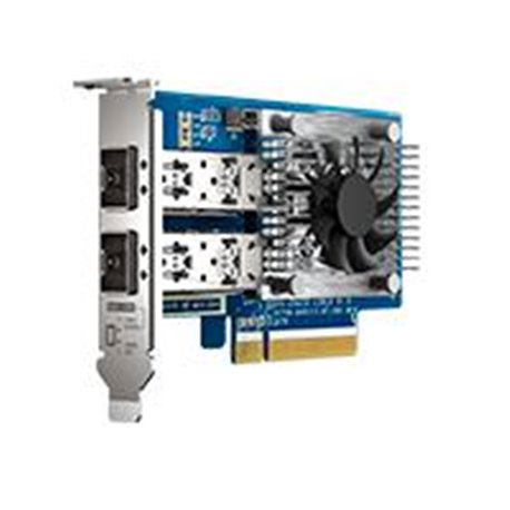 QXG-25G2SF-CX6 TARJETA DE RED QNAP QXG-25G2SF-CX6 / DUAL-PORT SPF28 25 GBE NETWORK EXPANSION CARD / NVIDIA MELLANOX CONNECTX-6 L