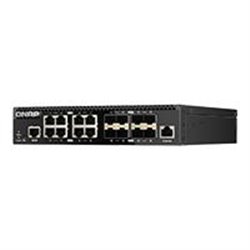 QSW-M3216R-8S8T-US SWITCH QNAP QSW-M3216R-8S8T-US, 16 PUERTOS / 8 10GBESFP+ / 8 10GBE BASE-T(RJ45) / 1 PUERTO DE GESTION GBE RJ4