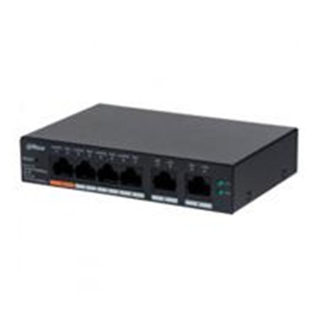 CS4006-4GT-60 SWITCH/ DAHUA/ CS4006-4GT-60 - SWITCH POE DE 6 PTOS GIGABIT/ 4 PTOS POE 10/100/1000/ 2 PTOS UPLINK 10/100/1000/60 