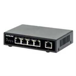 561839 POE SWITCH , INTELLINET, 561839, GB  5 PTOS 30W/PTO, 62W