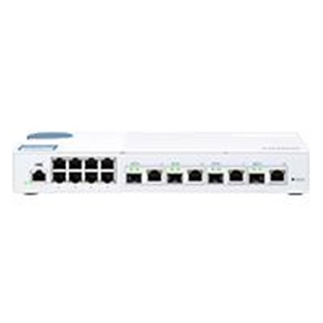 QSW-M408-4C SWITCH QNAP QSW-M408-4C SWITCH ADMINISTRADO WEB DE CAPA 2 DE 10 GBE DE NIVEL BÁSICO PARA IMPLEMENTACIÓN DE REDES SMB