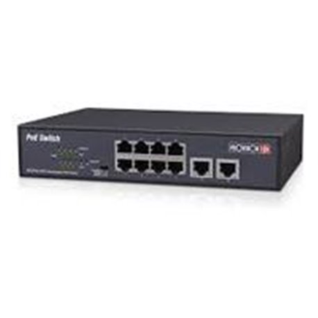POES-08120C+2I-V2 SWITCH POE / PROVISION ISR / POES-08120C+2I-V2 / 8-PORT 10/100MBPS / EXTRA 2-PORT 10/100/1000MBPS UPLINK / 120
