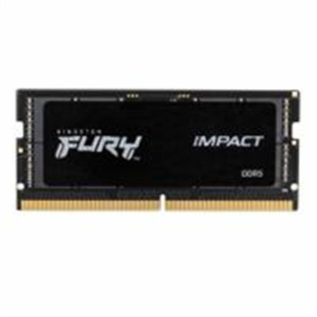 KF556S40IB-16 MEMORIA RAM KINGSTON SODIMM DDR5 16GB 5600MT/S FURY IMPACT BLACK CL40 262PIN 1.1V C/DIFUSOR DE CALOR P/LAPTOP (KF5