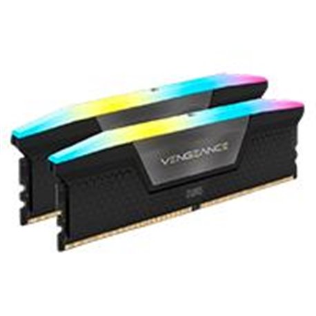 CMH48GX5M2B7000C40 MEMORIA RAM CORSAIR  DDR5 VENGEANCE RGB 48GB (2 X 24GB) 7000MT/S CL40  BLACK (CMH48GX5M2B7000C40)
