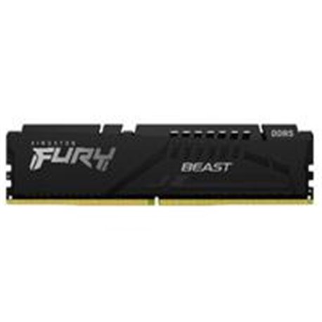 KF552C36BBE-32 MEMORIA RAM KINGSTON DIMM DDR5 32GB 5200MT/S FURY BEAST BLACK EXPO CL36 288PIN 1.25V C/DISIPADOR DE CALOR P/PC/GA