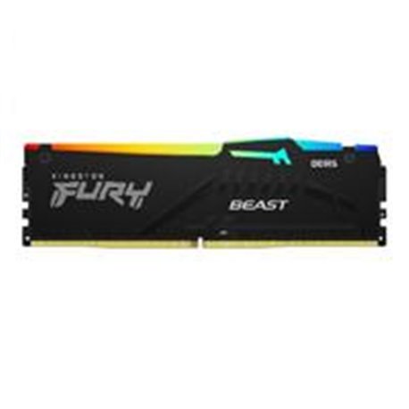 KF560C30BBEA-16 MEMORIA RAM KINGSTON DIMM DDR5 16GB 6000MT/S FURY BEAST BLACK EXPO RGB CL30 288PIN 1.4V C/DISIPADOR DE CALOR P/P