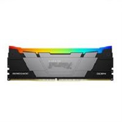 KF432C16RB2A/32 MEMORIA RAM KINGSTON DIMM DDR4 32GB 3200MT/S FURY RENEGADE BLACK XMP RGB CL16 288PIN 1.35V C/DISIPADOR DE CALOR 