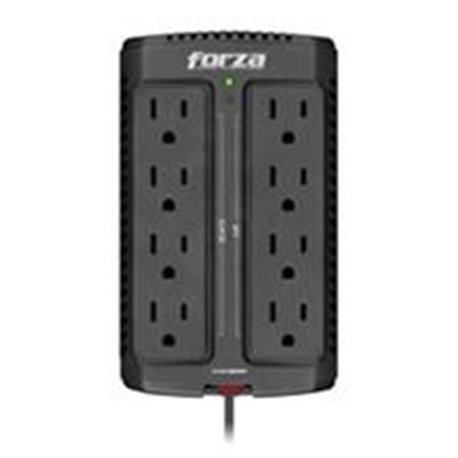 FVR-901M REGULADOR AUTOMATICO DE VOLTAJE FORZA FVR-901M 900VA/450W 8 SLDS MONTAJE PARED 120V.
