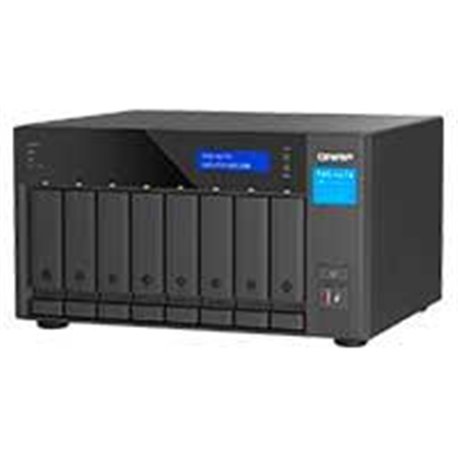 TVS-H874-I5-32G-US NAS QNAP TVS-H874-I5-32G/ 8 BAHIAS SEIS NUCLEOS 2.5GHZ/32GB DDR4 HASTA 64GB/2 PTO 2,5 GBE/USB 3.2 X2/ HOTSWAP
