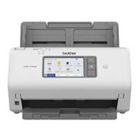 ADS4700W ESCANER BROTHER ADS4700W DE ESCRITORIO DOBLE CARA 40PPM,PANTALLA TACTIL DE 4.3, CONECTIVIDAD INALAMBRICA, ETHERNET Y US