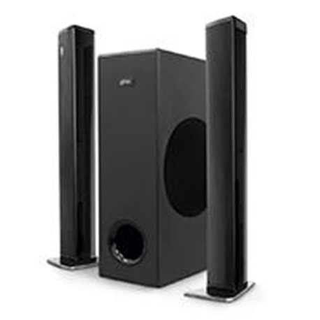 GSB-014 BARRA DE SONIDO DETACHABLE GHIA 2.1 CANALES/BLUETOOTH/USB/AUX/HDMI ARC/ OPTICO 100W RMS
